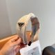 with packaging Prada Prada inverted triangle new trendy letter headband. A must