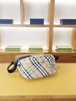 Burberry's official website synchronized high-end waist bag and chest bag, a tim