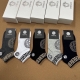 New Versace men's socks, box of five, made of pure cotton, super soft and comfor