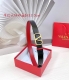 3.0Cm Valentino Double-Sided Striped Belt Double-Sided Top Layer Cowhide Leat