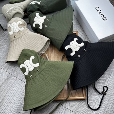 Special Offer Celine Large Brim Three-Dimensional Large Logo Hat This Is A Hat T
