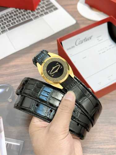 Cartier leopard head original quality imported calf leather! Width: 3.5Cm. 81883