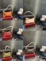 comes with a folding box. Cool and stylish underarm bag. It is neither too big