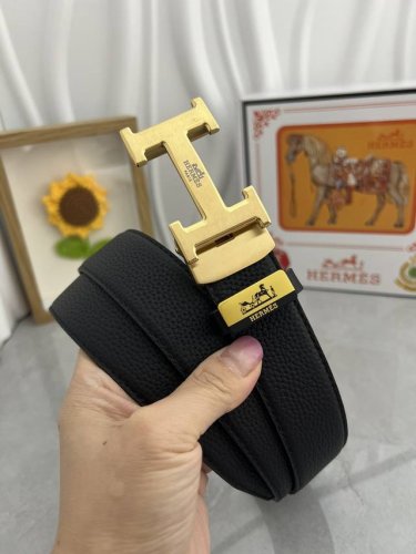 Product Name: Herm S.Herm S Automatic Belt Material: Genuine Leather Belt Made F