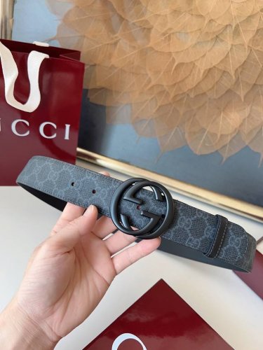 Special Gucci French Original Leather, Black Canvas, Original Base Leather, Unpa