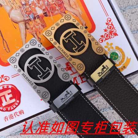 Product Name: Herm S... Original Belt Material: 100% Genuine Top-Grain Cowhide, - Click Image to Close