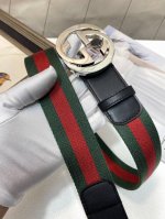 Gucci Men's Belt With Full Packaging Gift Box, Made From Genuine Leather With A