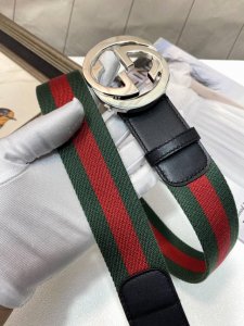 Gucci Men's Belt With Full Packaging Gift Box, Made From Genuine Leather With A