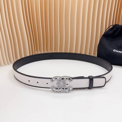 3.0Cm Chanel Official Website New Arrival, Double-Sided Top-Grain Calfskin Leath