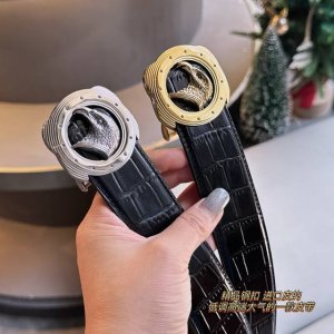 Stephen Stefan0 Ricci men's belt made of imported cowhide with embossed crocodil