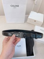 Celine Belt, Same As In-Store Version, 2.5 Cm Wide, Made From Genuine First-Laye