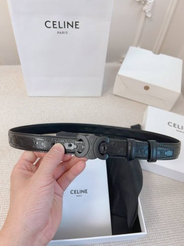 Celine Belt, Same As In-Store Version, 2.5 Cm Wide, Made From Genuine First-Laye