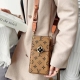 Lv classic old flower universal mobile phone bag messenger bag multi-function ca