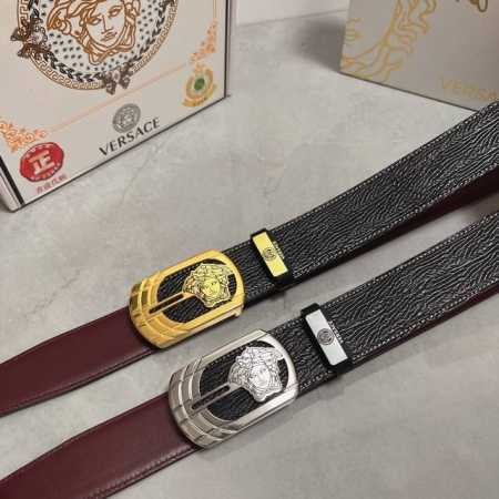 Product Name: Versace (Ddd) Material: 100% top-grain cowhide belt, guaranteed ge - Click Image to Close