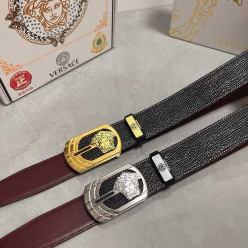 Product Name: Versace (Ddd) Material: 100% top-grain cowhide belt, guaranteed ge