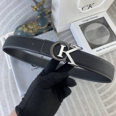 Special Ck special leather belt series, original hardware fine stainless steel b