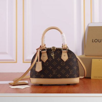 Original High-Quality Alma Bb Handbag M53152. The Louis Vuitton Alma handbag ori
