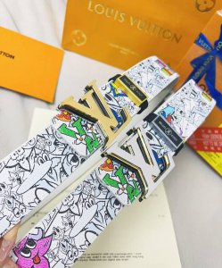 Belt: Louis Vuitton top-grade original replica. belt: 100% top-grain cowhide, g