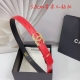 3.0Cm Chanel Belt, Double-Sided Top-Grain Leather, Length: 75, 80, 85, 90, 95, 1
