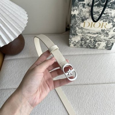 Dior New Waist Belt, Made Of Exquisite Top-Grain Leather, Soft To The Touch, Com