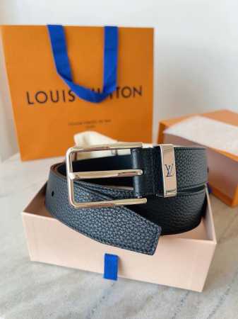 New Arrival! Louis Vuitton Men's Classic Buckle Belt Suitable for both business - Click Image to Close