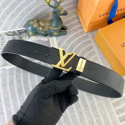 Lv Special leather belt series, original hardware and fine stainless steel buckl