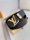 Product Name: Louis Vuitton Belt - Original Single Belt Model: Hook, Classic Pur