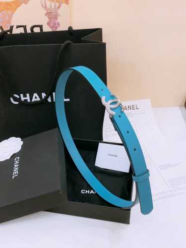 Chanel Calfskin and sheepskin Brass metal feels soft and comfortable 2.0Cm DDD