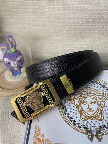 Product Name: Versace (Ddd) Material: 100% top-grain cowhide belt, guaranteed ge