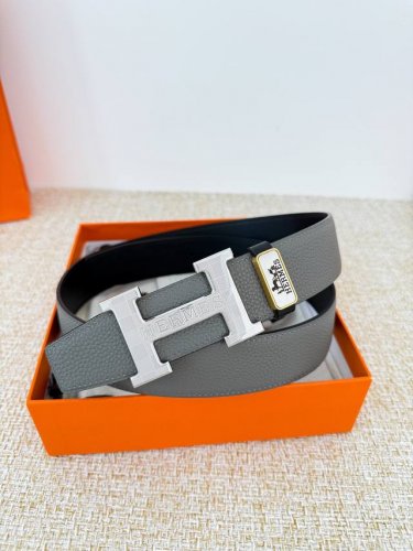 Product Name: Hermes Belt (Original) Model: Hook buckle, classic pure steel buc