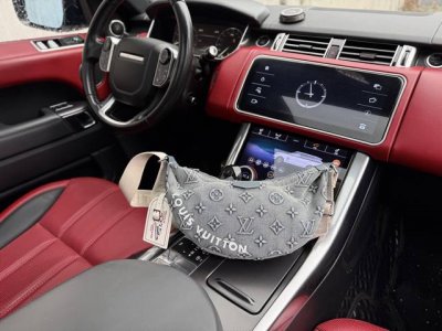 A new high-end Louis Vuitton LV shoulder bag, a Louis Vuitton Crescent Hobo mess