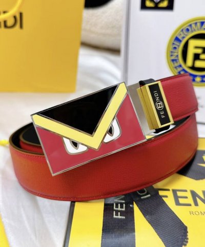 Belt: Fendi. Top-Tier Original Replica. Belt: 100% Imported Top-Grain Cowhide Le