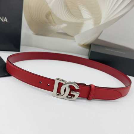 2.5Cm D&G Belt, Double-Sided Top Layer Cowhide, Length: .75.80.85.9095.100 Euro, - Click Image to Close