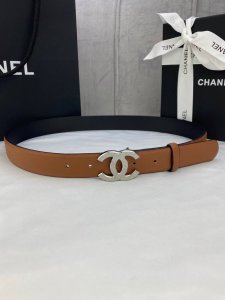 Width 3.0 Cm Chanel Lychee-Textured Calf Leather With Full, Tight, And Clear Gra