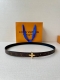 This 2.0-Inch-Wide Lv Iconic Belt Reimagines Traditional Elements With A Modern