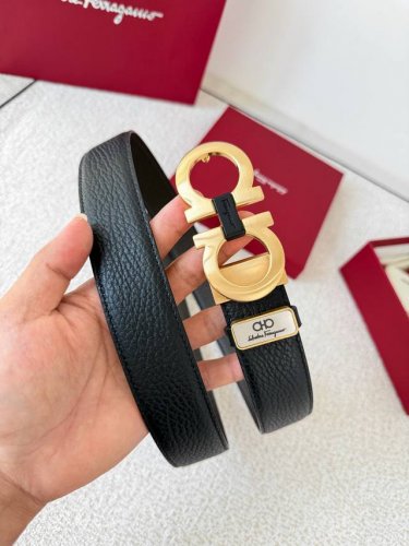 Product Name: Ferragamo Belt, Original Single Belt Model: Hook, Classic Buckle M