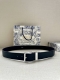 Width 3.5 Cm Dior This Belt Is Meticulously Crafted From Black Grained Calfskin