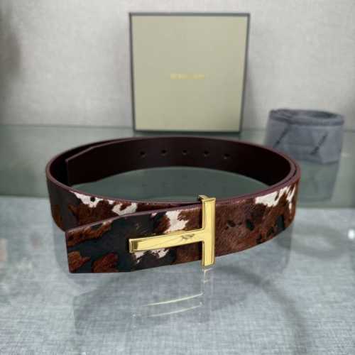 Tom Ford's Latest Popular Double-Sided Top-Grain Cowhide Counter Sync 3.8 Width