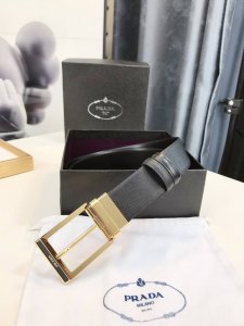 Prada This 3.4Cm-Wide Reversible Belt Features Different Shades On Each Side, Ma