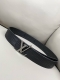 Lv Initiales 40mm double-sided belt Imported calfskin material soft feel One sid