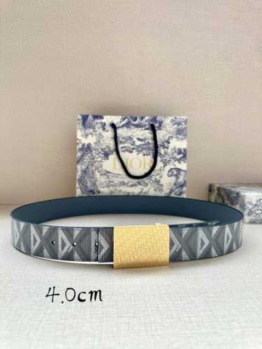 Width 4.0 Cm Dior This 40 Mm Double-Sided Belt Combines Elegance With A Modern F