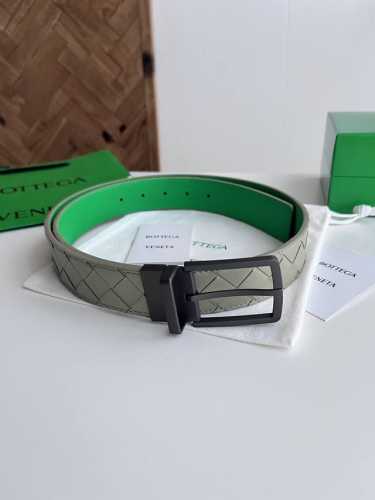 Bv 2025 Newest Men's Braided Belt, Double-sided Handmade Intreccio Large Grid Br