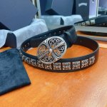 Chrome Hearts boutique belt (detachable version), pure copper-plated silver har