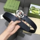 Original packaging GUCCI 40mm width men's belt This fashionable belt is ingeniou