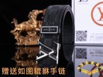 Belt: Lv. Louis Vuitton Original Single-Piece. Belt: 100% Top-Grain Cowhide Leat