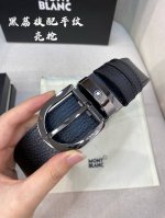 Montblanc 3.5Cm Wide, Made Of Top-Grain Cowhide, Pin-Buckle, Free-Cut Business C