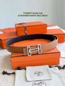 Tonight, featuring high-quality hardware and imported Epsom leather, width 32mm.