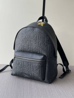 A top-tier, top-tier Dior all-leather backpack. This Rider 2.0 zippered backpac