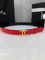 Width 3.0 Cm Chanel Lychee-Textured Calf Leather With Full, Tight, And Clear Gra