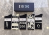 Special Dior Dior D new women's long socks, one box of five pairs of pure cotton